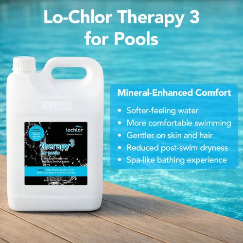 Lo - Chlor Therapy 3 Liquid Magnesium Minerals 5L - Pool Chemical - Rockingham Pool & Spa