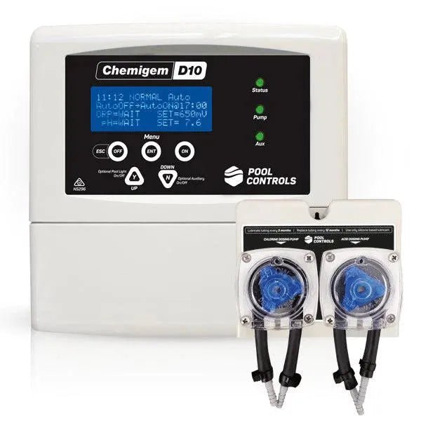 Pool Controls Chemigem D10 P Dual Pump System - Rockingham Pool & Spa