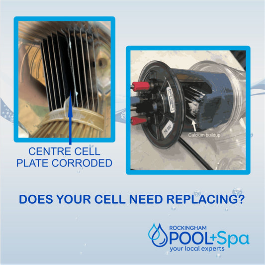 IS YOUR SALT CELL NEEDING TO BE REPLACED? - Rockingham Pool & Spa