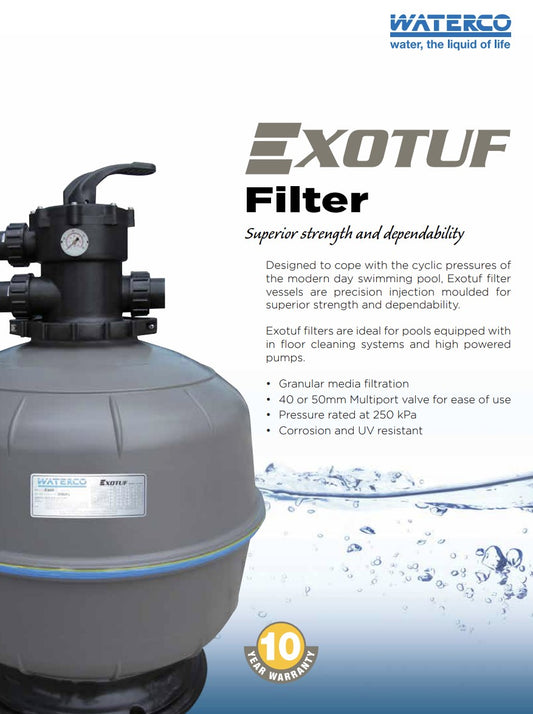 WATERCO E600 Exotuf Filters, Rockingham Pool & Spa