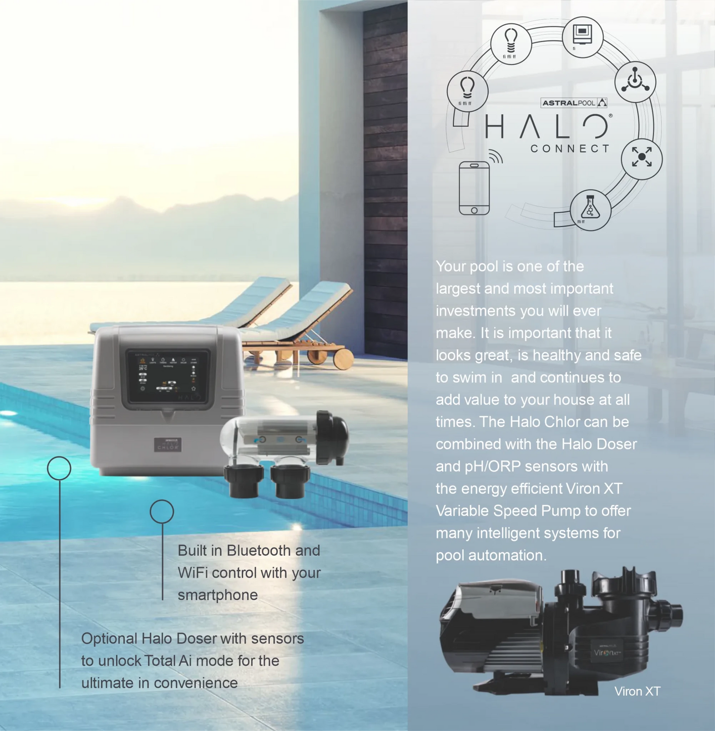 ASTRALPOOL HALO CHLOR - Salt Chlorinator - Rockingham Pool & Spa
