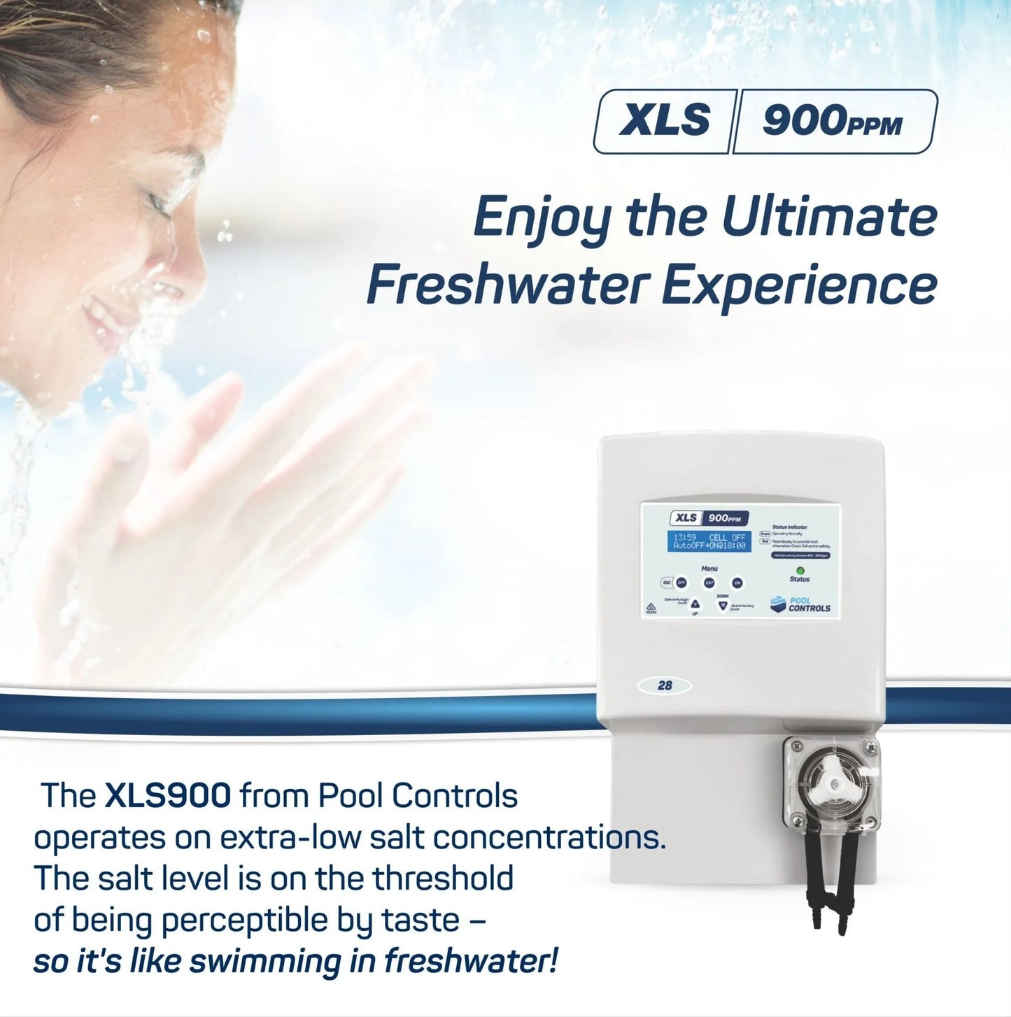 POOL CONTROLS XLS Xtra Low Salt Chlorinator - Rockingham Pool & Spa