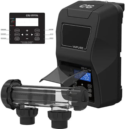 Vapure VP25 - 25g/hr RP Salt / Mineral Chlorinator - 4 Year Warranty - Rockingham Pool & Spa