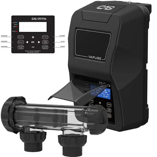Vapure VP25 - 25g/hr RP Salt / Mineral Chlorinator - 4 Year Warranty - Rockingham Pool & Spa