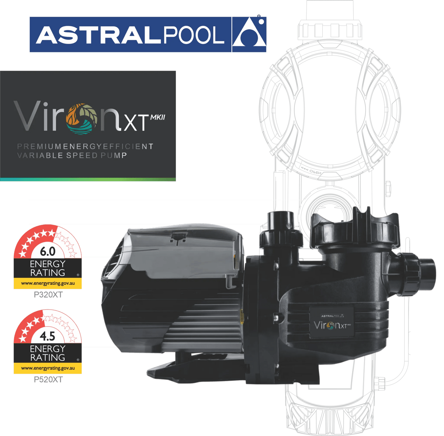 VIRON XT VARIABLE SPEED PUMPS - Rockingham Pool & Spa